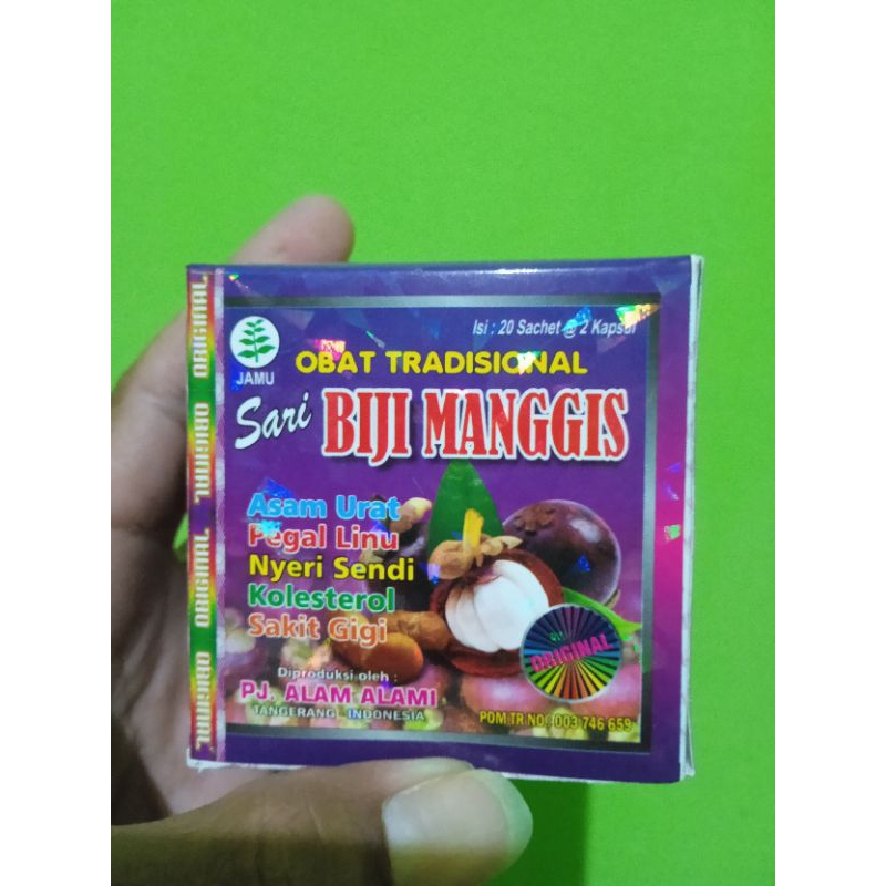 Sari biji manggis original