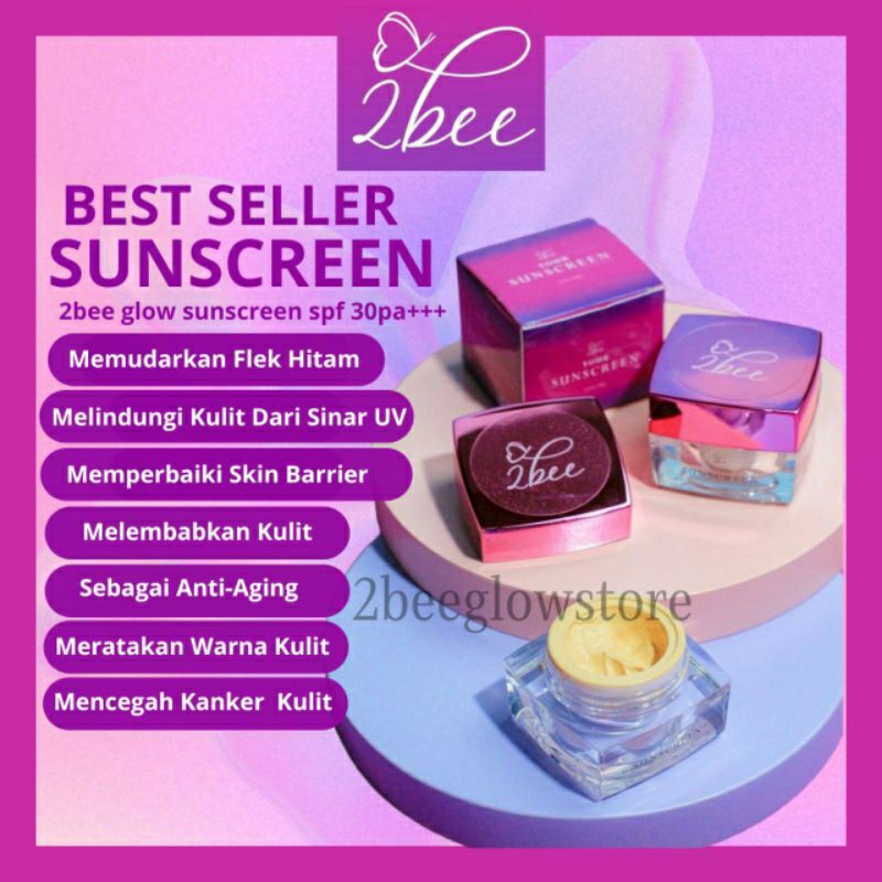 2beeGlow Sunscreen SPF 30 pa+++