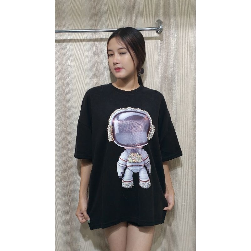 Kaos oversize premium mutiara
