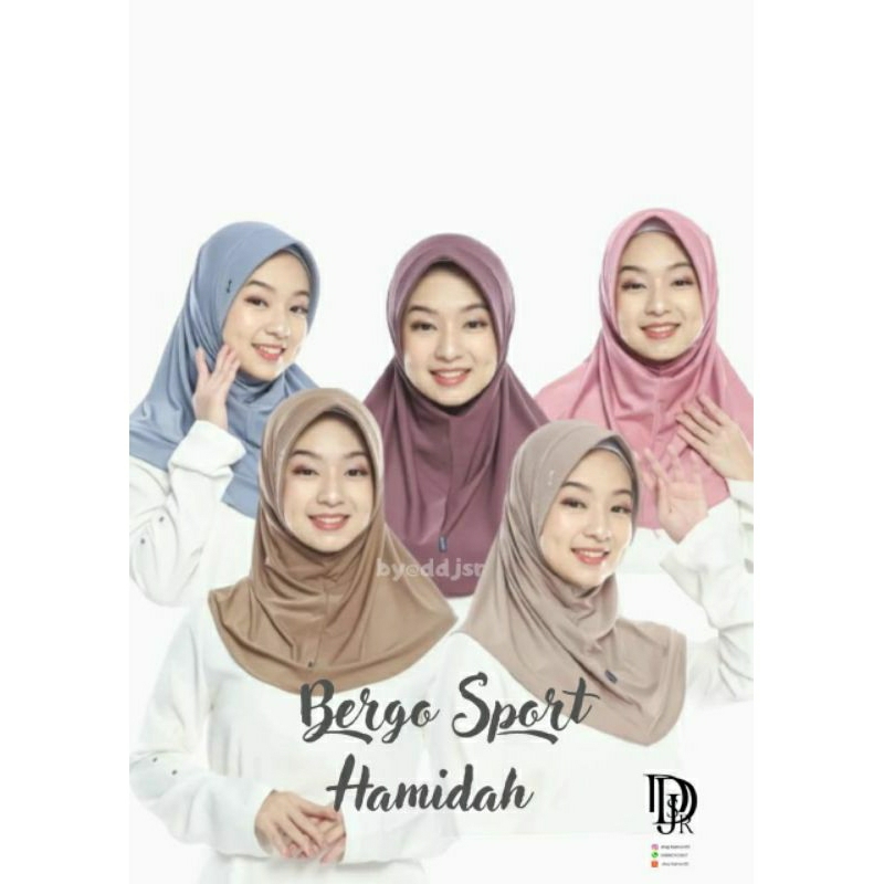Bergo Hamidah murah