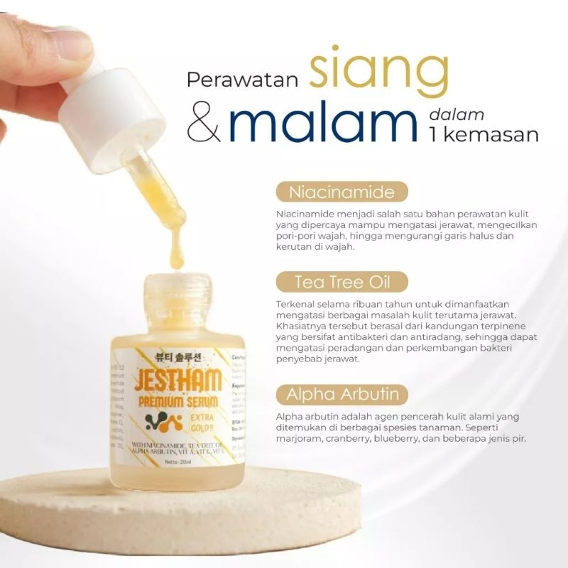 JESTHAM PREMIUM SERUM EXTRA GOLD 20ML