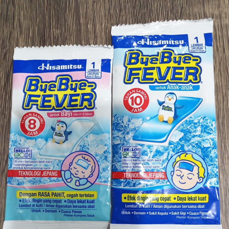 Bye Bye Fever Kompres Bayi Anak