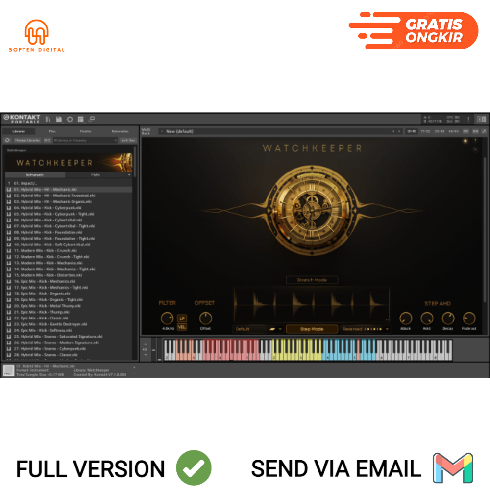 Keepforest – Watchkeeper (WAV, KONTAKT) audio sample pack