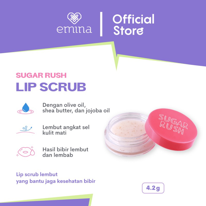 Emina Sugar Rush Lip Scrub
