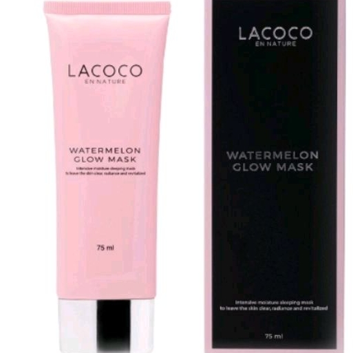 lacoco watermelon glow mask
