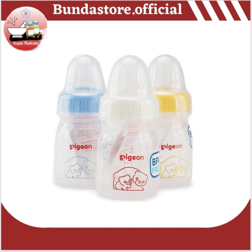Pigeon Botol PP RP STD Assorted 50 ml - Dot Bayi
