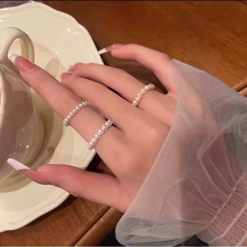 CINCIN MUTIARA SIMPLE | BEADS RING | PEARLS RING