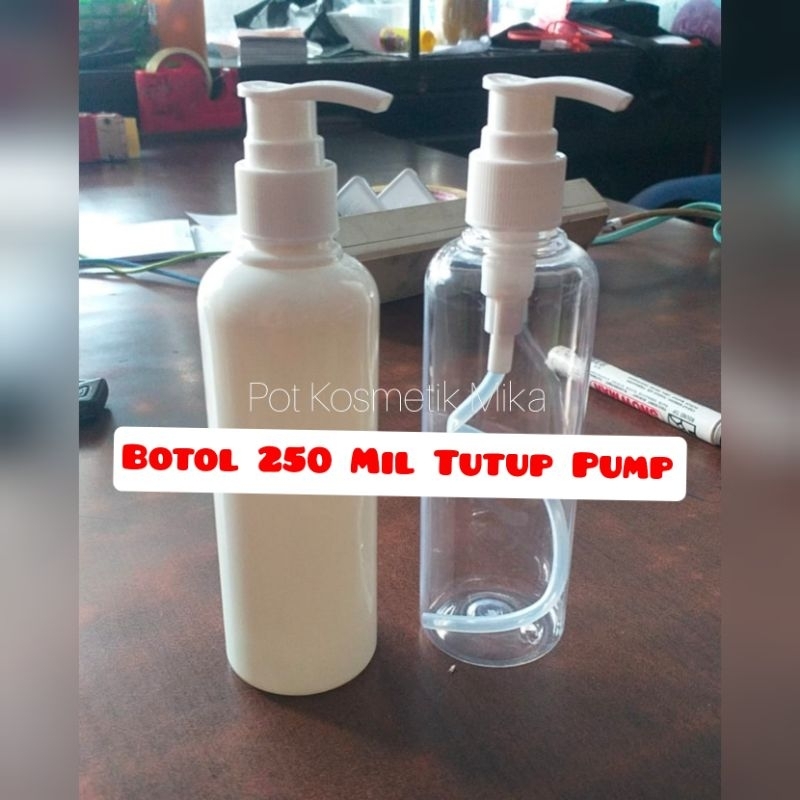 [30 PCS] Botol 250 ml Tutup PUMP