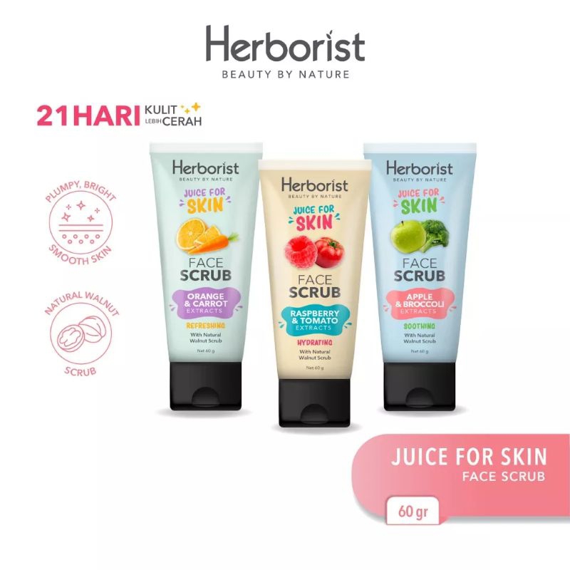 Herborist Face Scrub 60g / Face Scrub