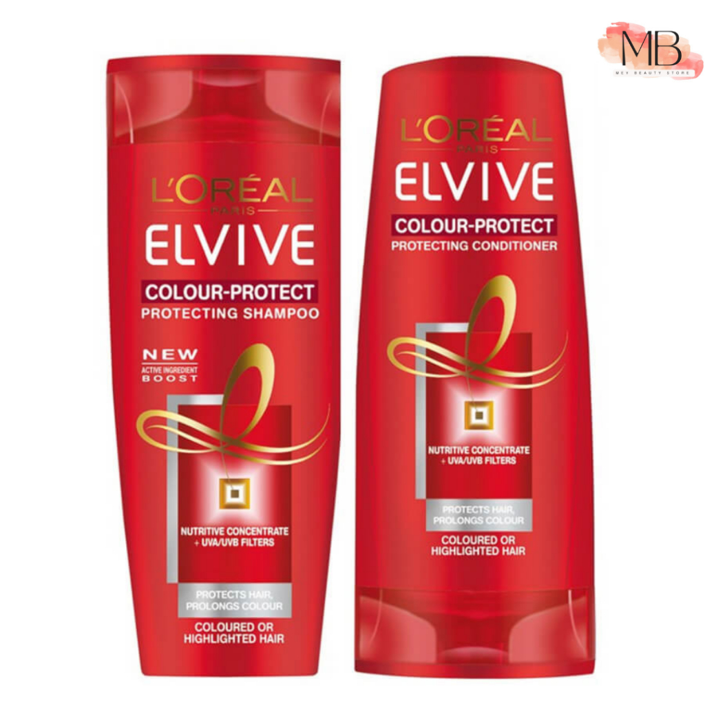 Loreal / l'oreal elseve color protect conditioner & shampoo 155ML