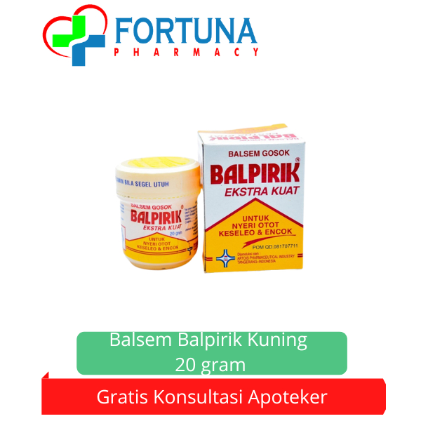 Balsem Balpirik Kuning 20 g