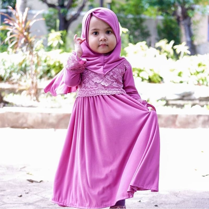 Gamis Anak Malika