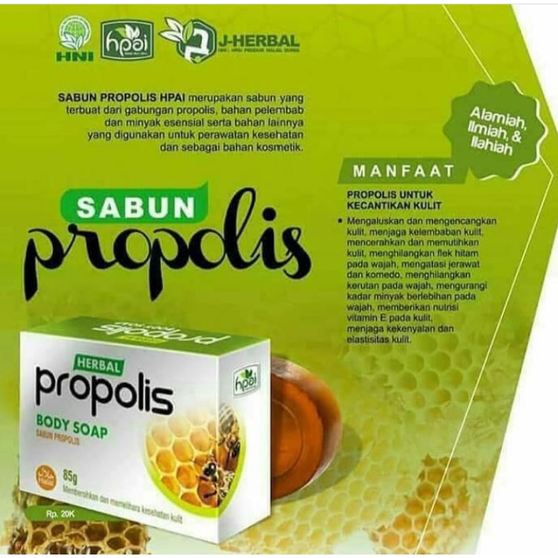 propolis, kolagen,madu