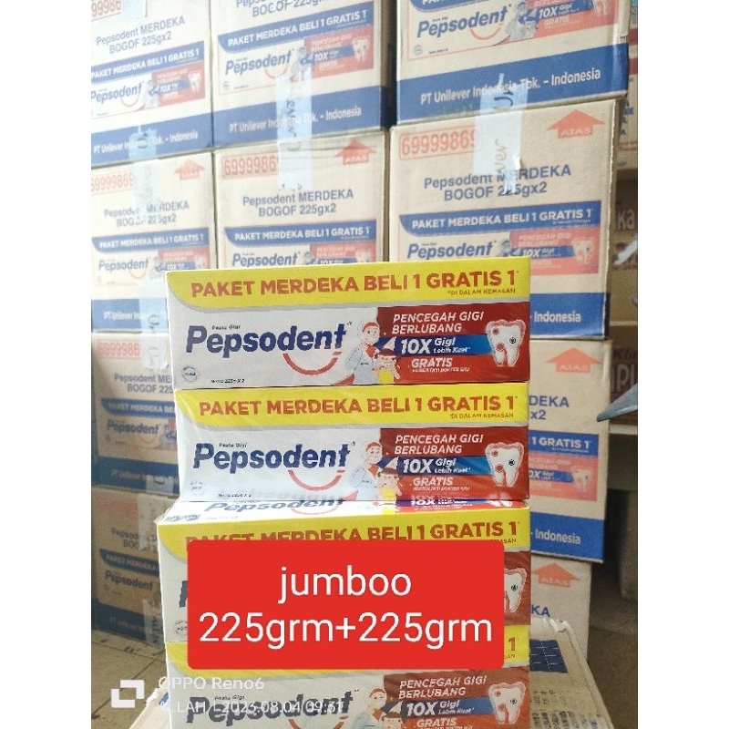 Pepsodent 225+225 gram