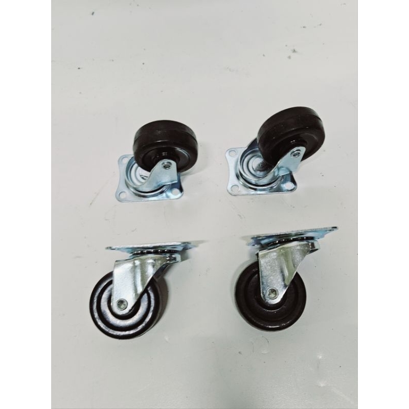 Roda karet 2 inch putar harga 4 pcs