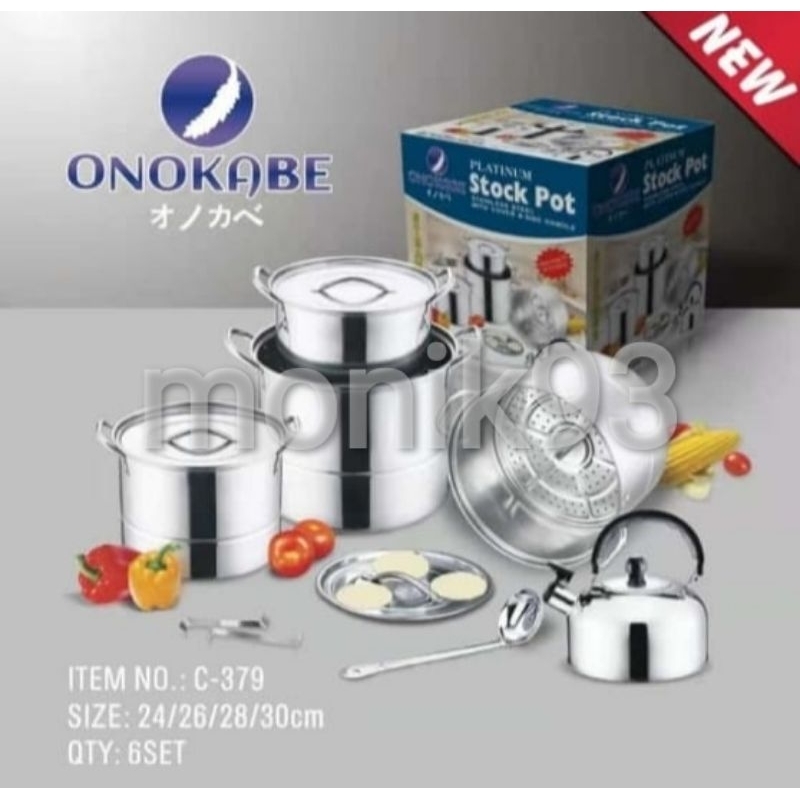 panci set steamer PLATINUM + TEKO