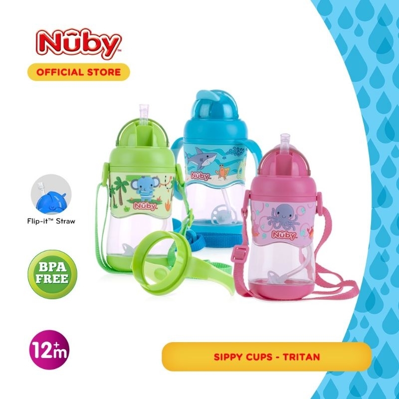 NUBY Flip It 360 Straw Cup