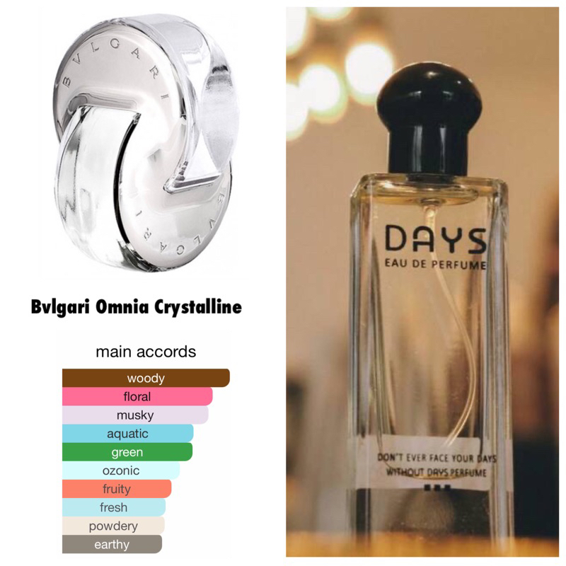 DAYS PARFUME inspired by Omnia Crystalline