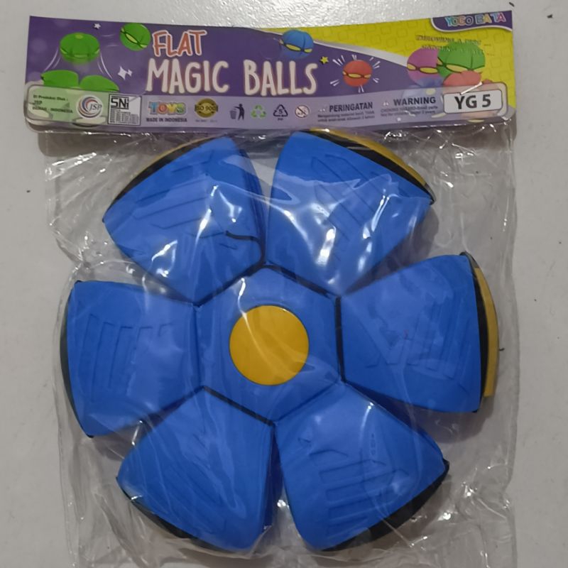 YG5 MAINAN BOLA FLAT MAGIC BALLS