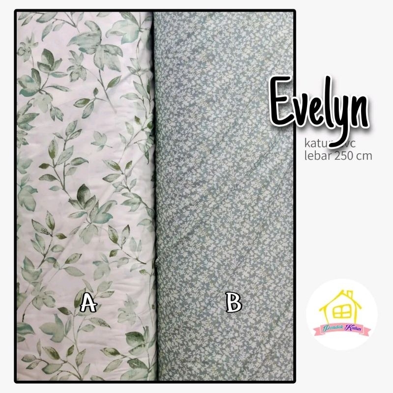 KAIN KATUN CVC EVELYN