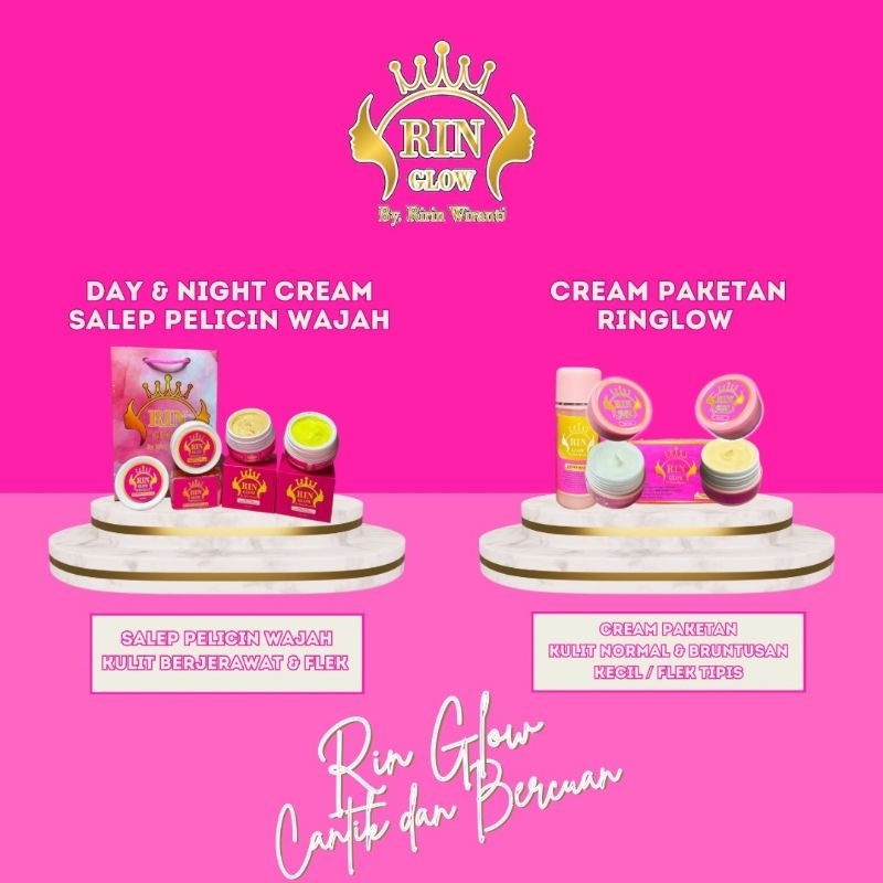 Ringlow cream/pemutih wajah
