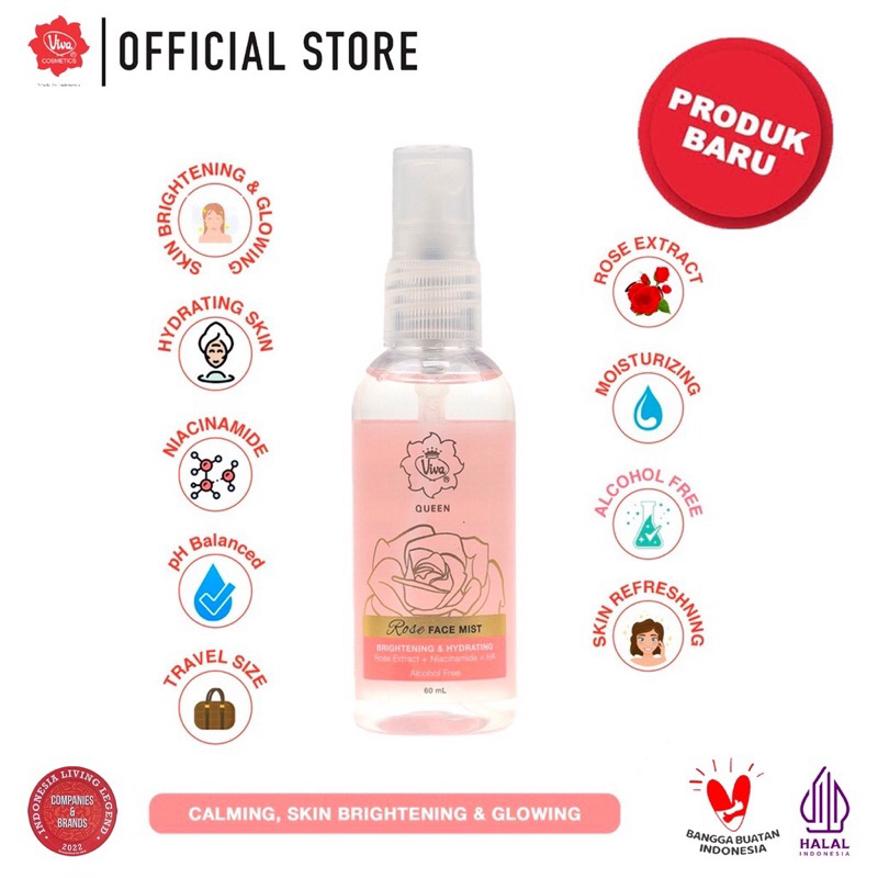 Viva Queen Rose Face Mist