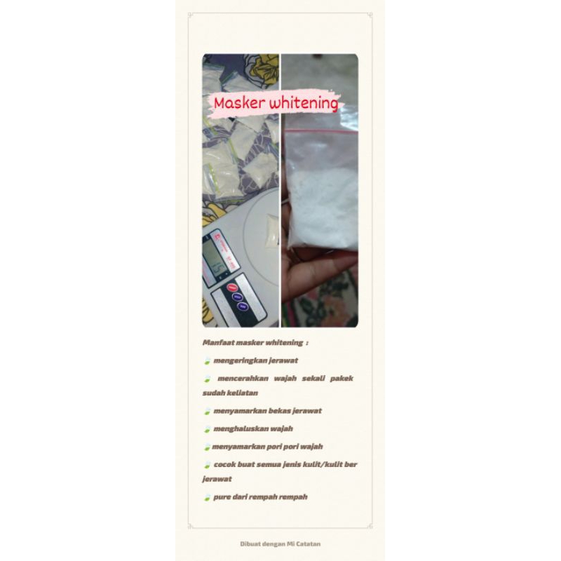 maskerwhitening