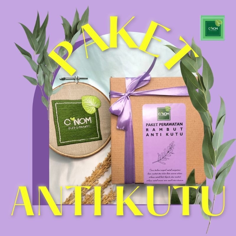 Paket Antikutu Rambut by C'NOM