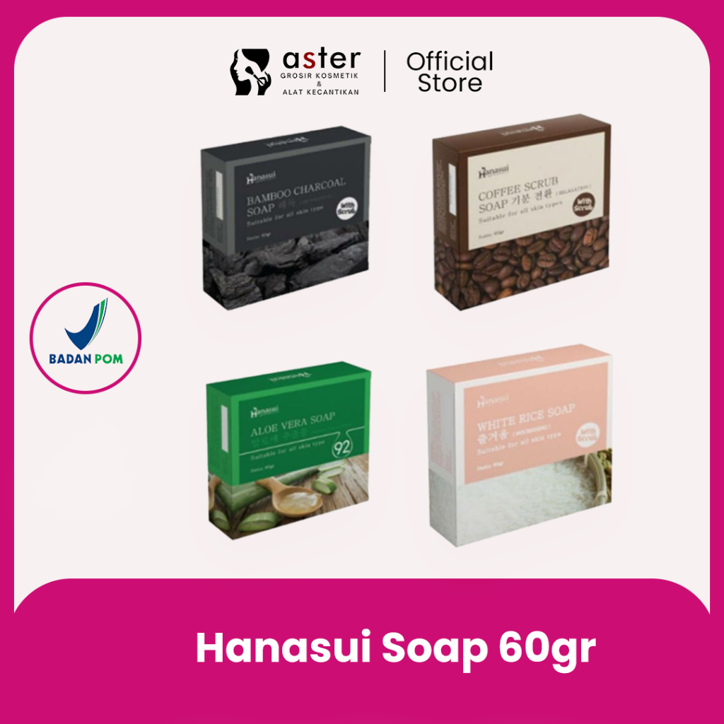 Aster Kosmetik - Hanasui Soap 60gr