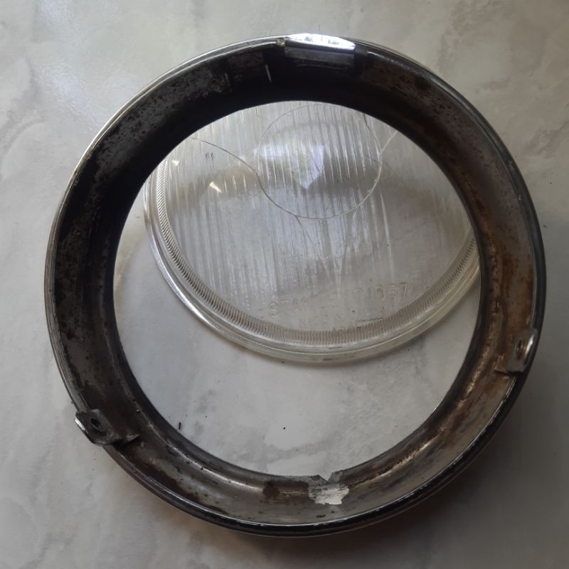 ring kaca headlamp cb100 original second