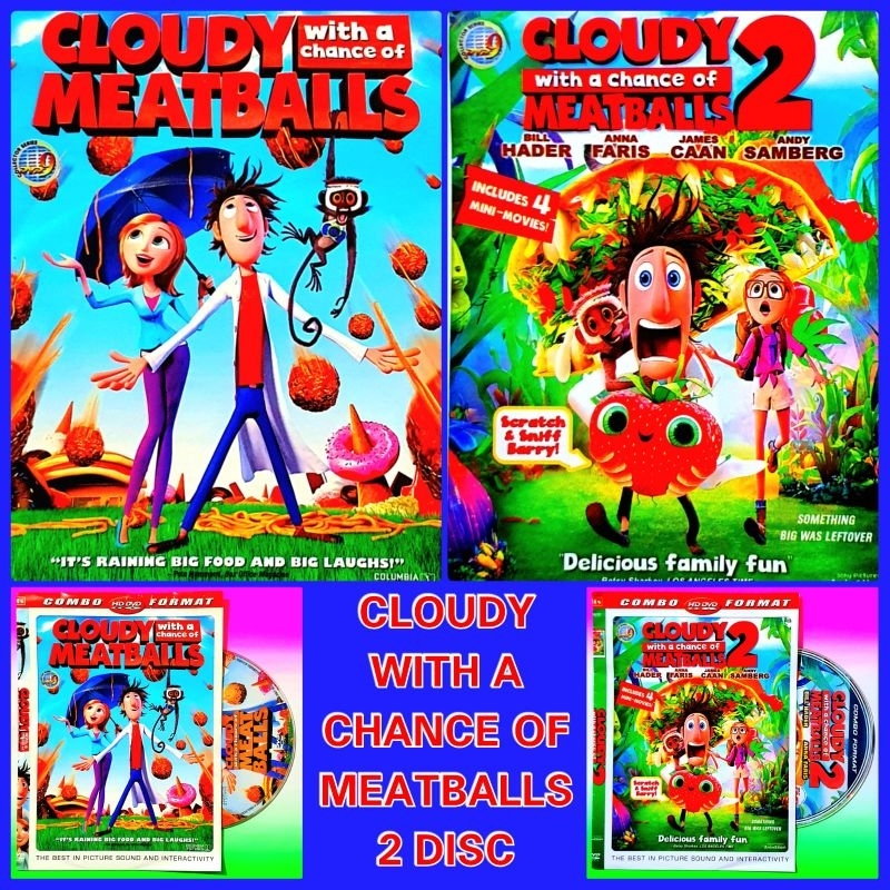 KASET DVD CLOUDY MEATBALLS