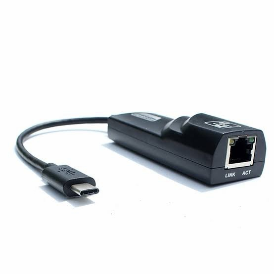 Adapter Type C To LAN Ethernet Gigabit