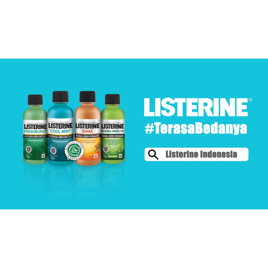 LISTERINE 100ml All Variant