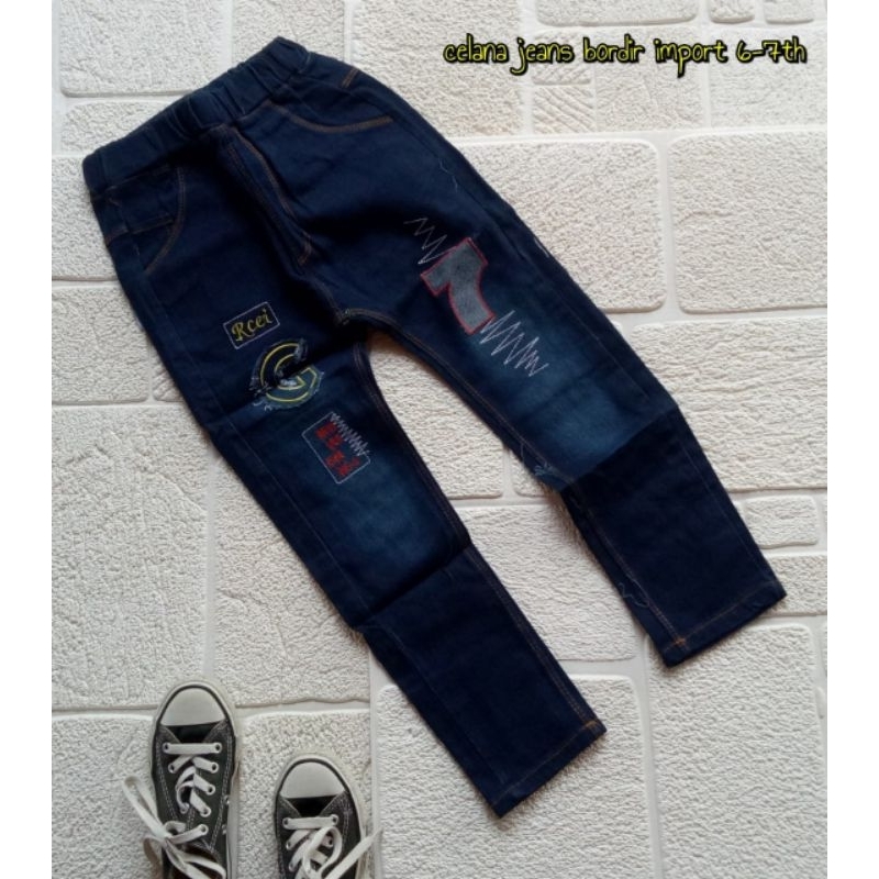 celana jeans anak import