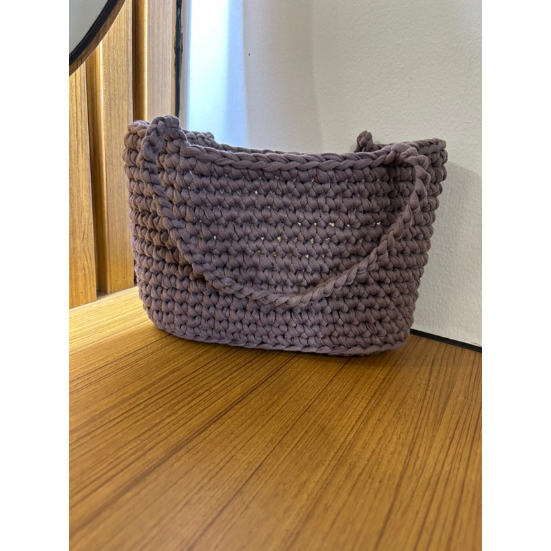 Shoulder bag - crochet shoulderbag