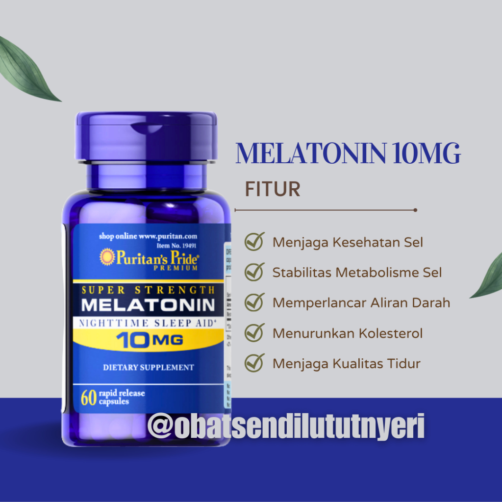 Cod Puritan Melatonin 10 mg 60 Caps
