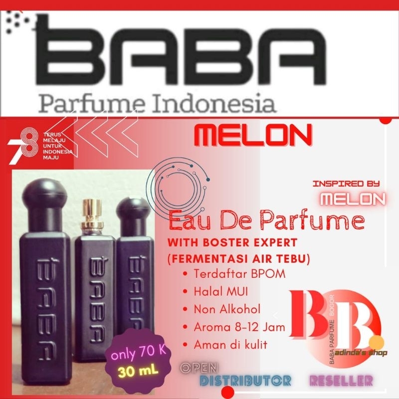 BABA PARFUM MELON inspired by Melon