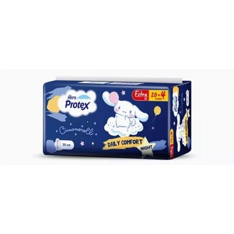 hers protexs cinamoroll comfort night 20+4 pcs