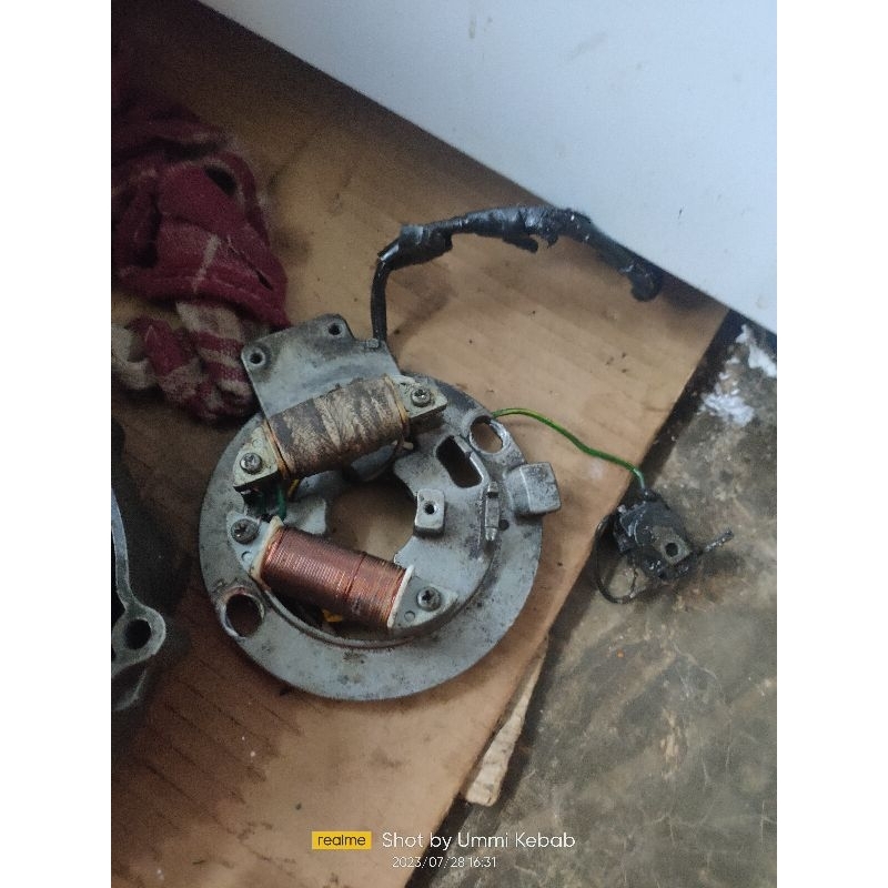 dudukan spul rxZ