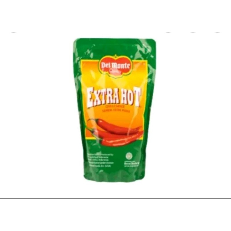 Delmonte Saus Extra Hot Chilli Pouch 1000gr
