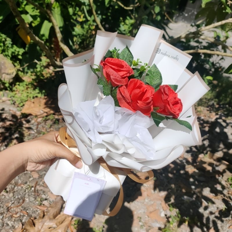 Buket bunga artificial mini