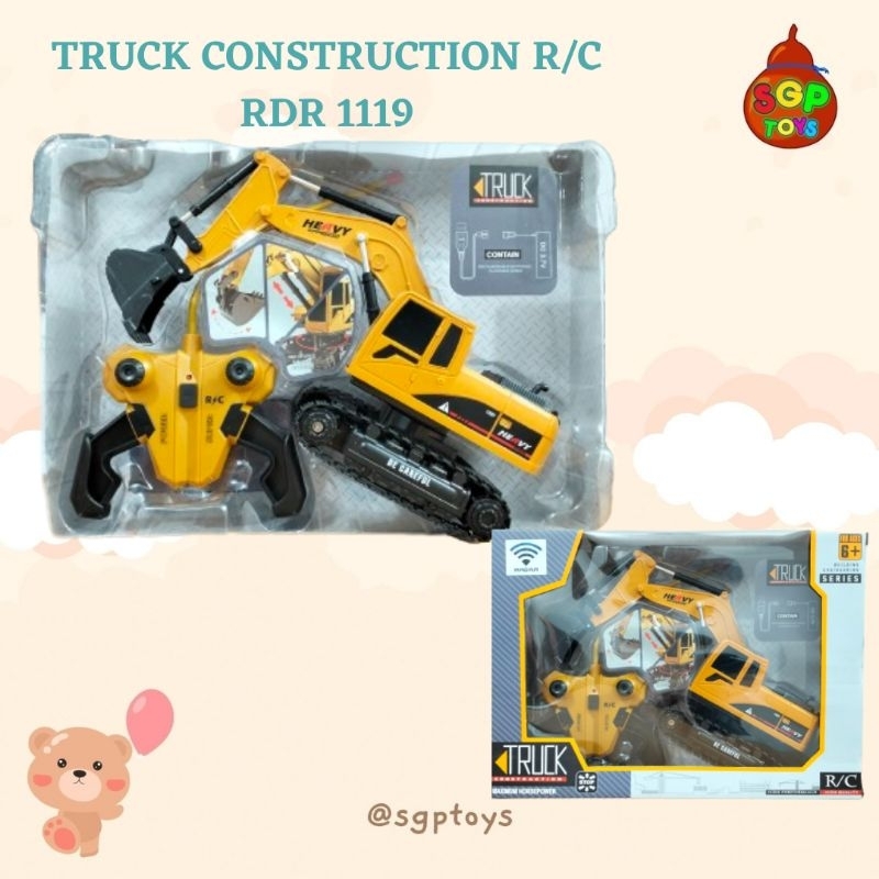 TRUCK CONSTRUCTION R/C - RDR 1119