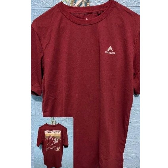 tshirt berlogo E kualitas ori