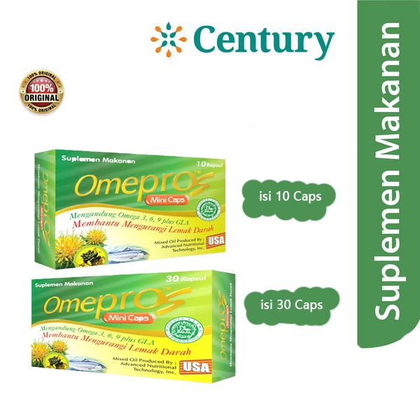 Omepros Mini Isi 30 Kapsul & 10 Kapsul