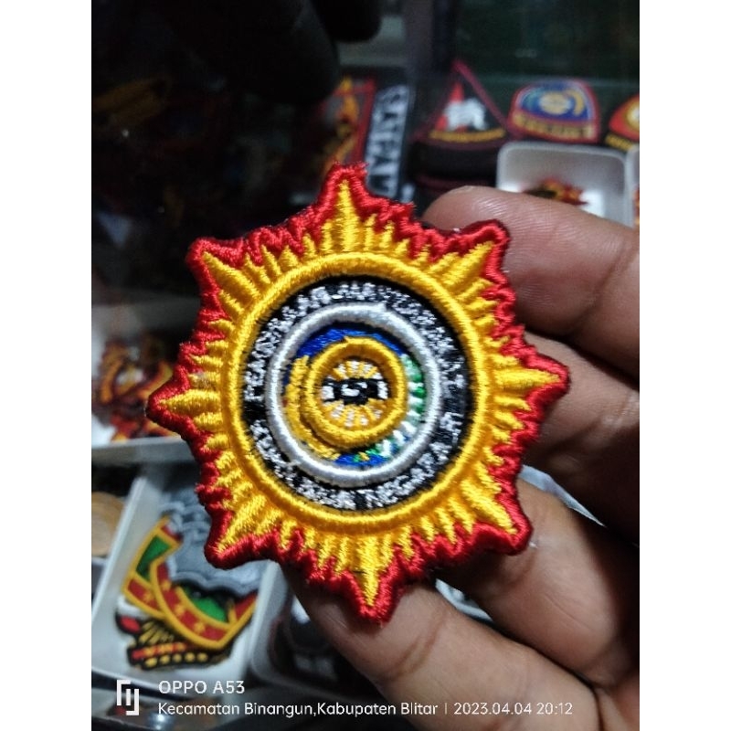 Bordir Timbul Roda Binmas