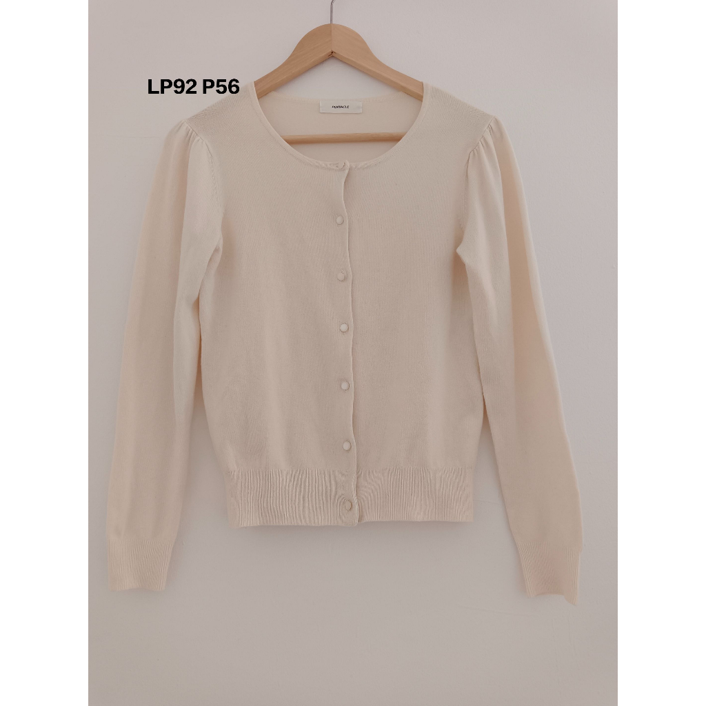 PL Cardigan Broken whit size M