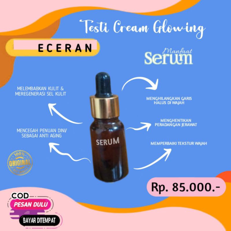 serum glowing