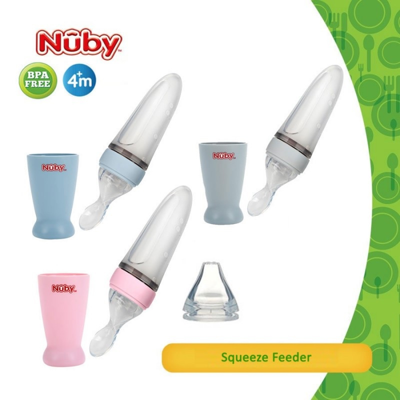 Nuby Silicone Squeeze Feeder