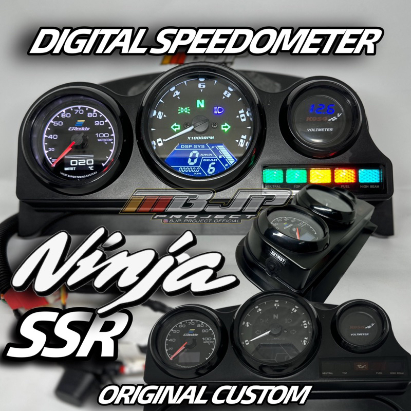 SPEEDOMETER DIGITAL NINJA SSR KR150 V.2 V.3