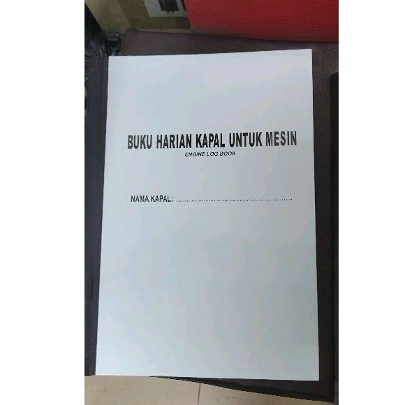 Buku Jurnal Dek / Deck Log Book